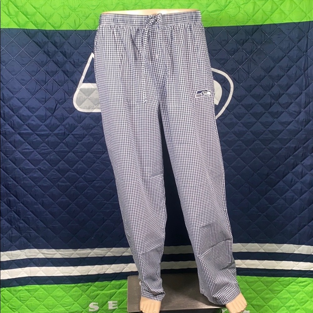 🎁 Seahawks NWOT lounge pant Size L 💙💚 - Picture 3 of 8